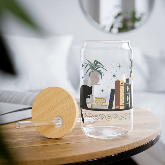 Book Lover Sipper Glass