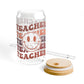 Teacher Groovy Sipper Glass