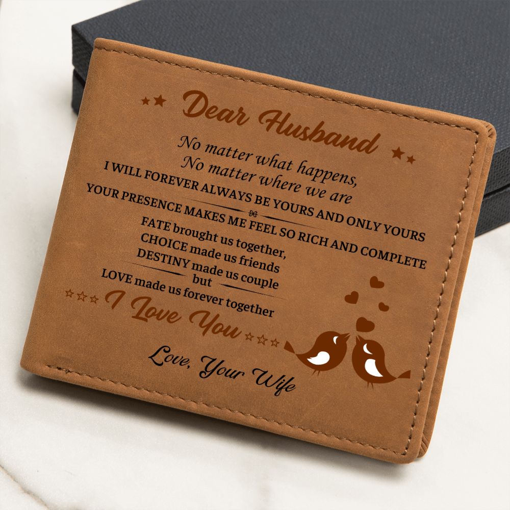 Dear Husband - Fate Choice Destiny Leather Wallet