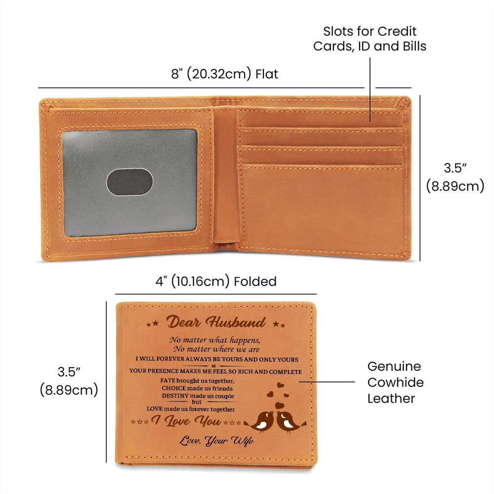 Dear Husband - Fate Choice Destiny Leather Wallet