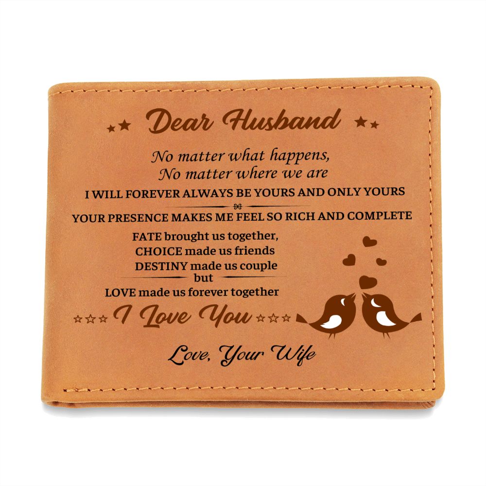 Dear Husband - Fate Choice Destiny Leather Wallet