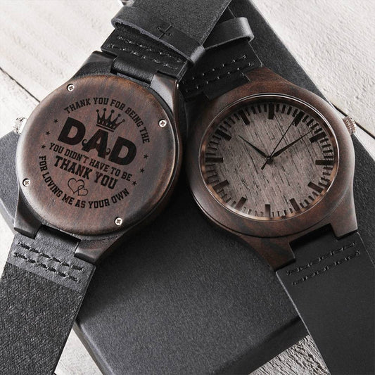 Thank You For Being The Dad Wood Watch