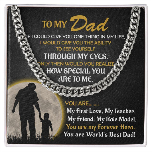 To My Dad - My Forever Hero - Son To My Dad