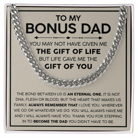 To my Bonus Dad To My Dad