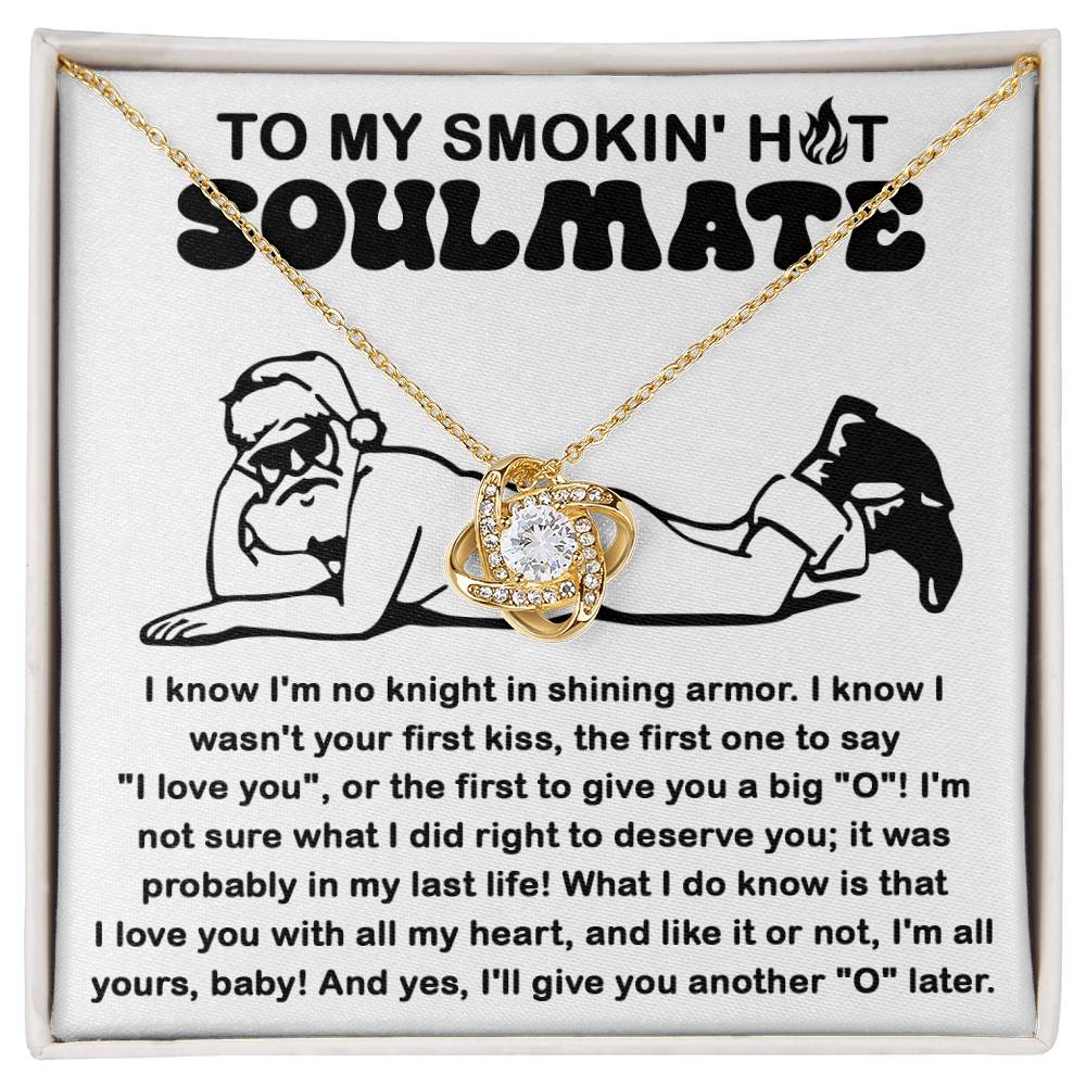 Soulmate-All My Heart Love Knot Necklace