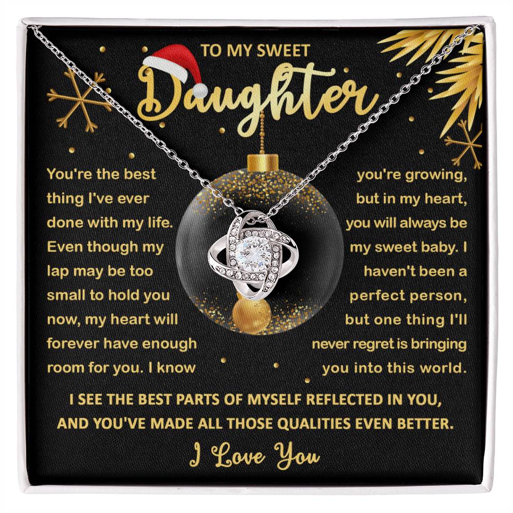 Daughter-Room For You Love Knot Necklace