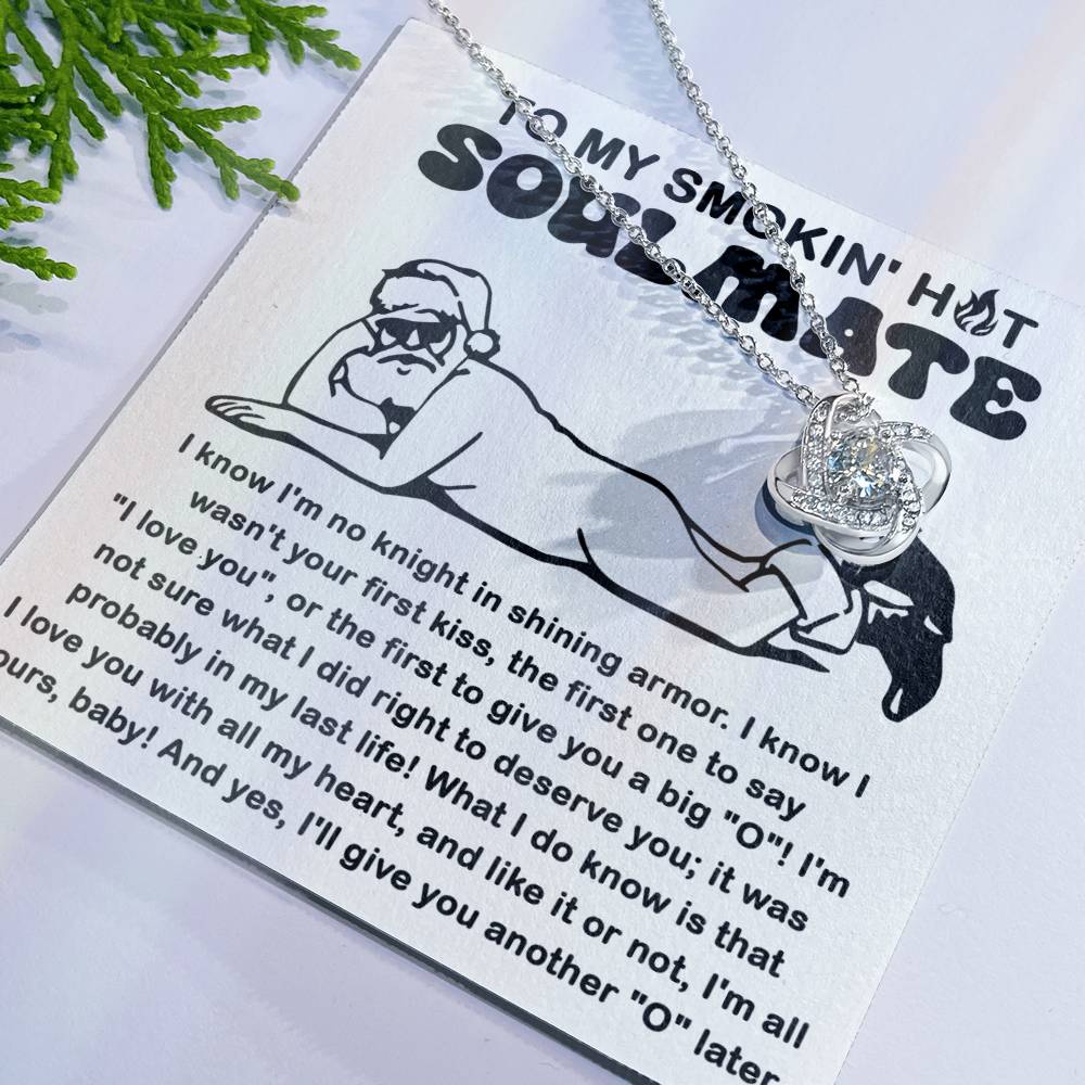 Soulmate-All My Heart Love Knot Necklace