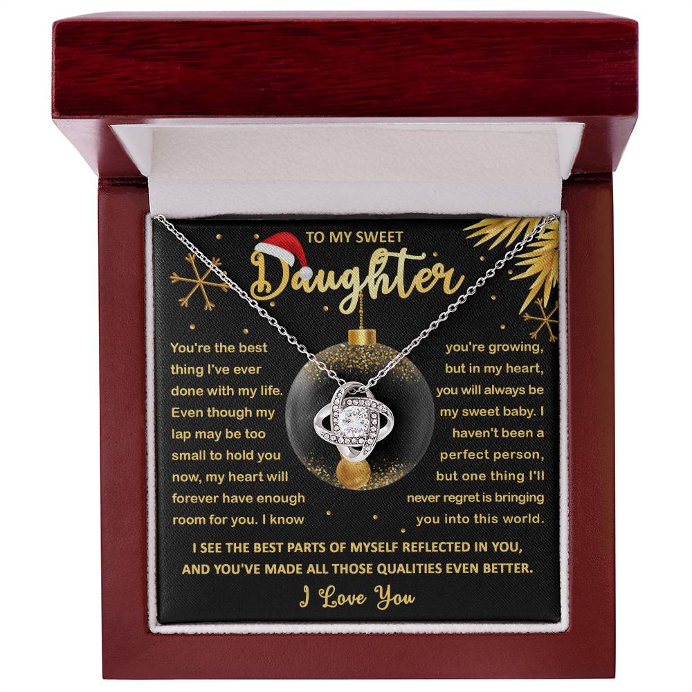 Daughter-Room For You Love Knot Necklace