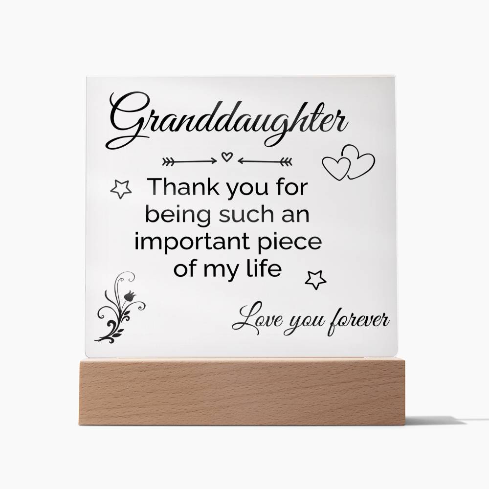 Granddaughter Gift - Love You Forever