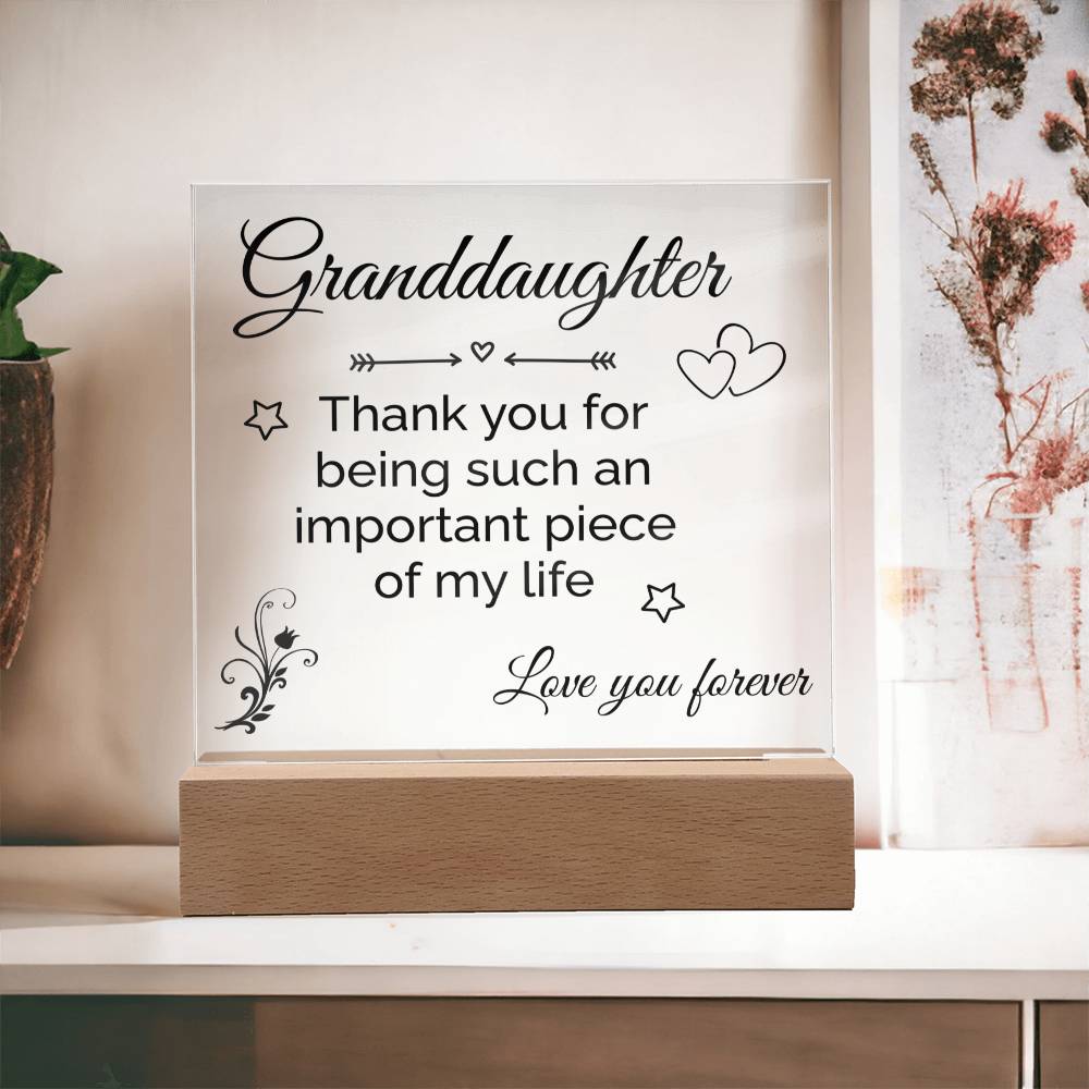 Granddaughter Gift - Love You Forever