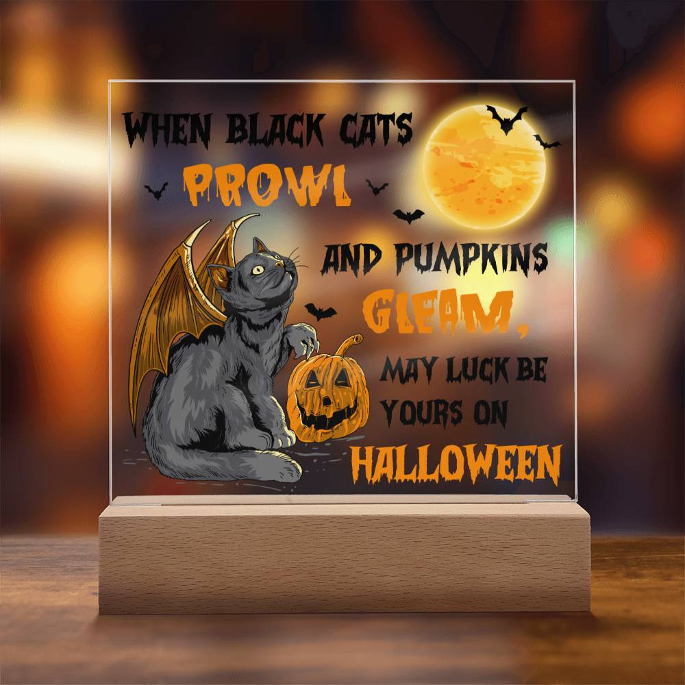 Halloween-Pumpkins Gleam-Acrylic