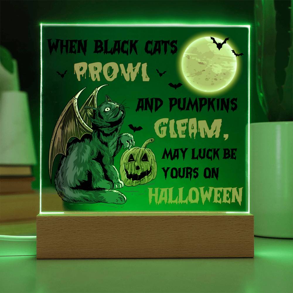 Halloween-Pumpkins Gleam-Acrylic