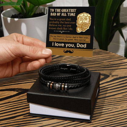 Dad-The Best-Bracelet