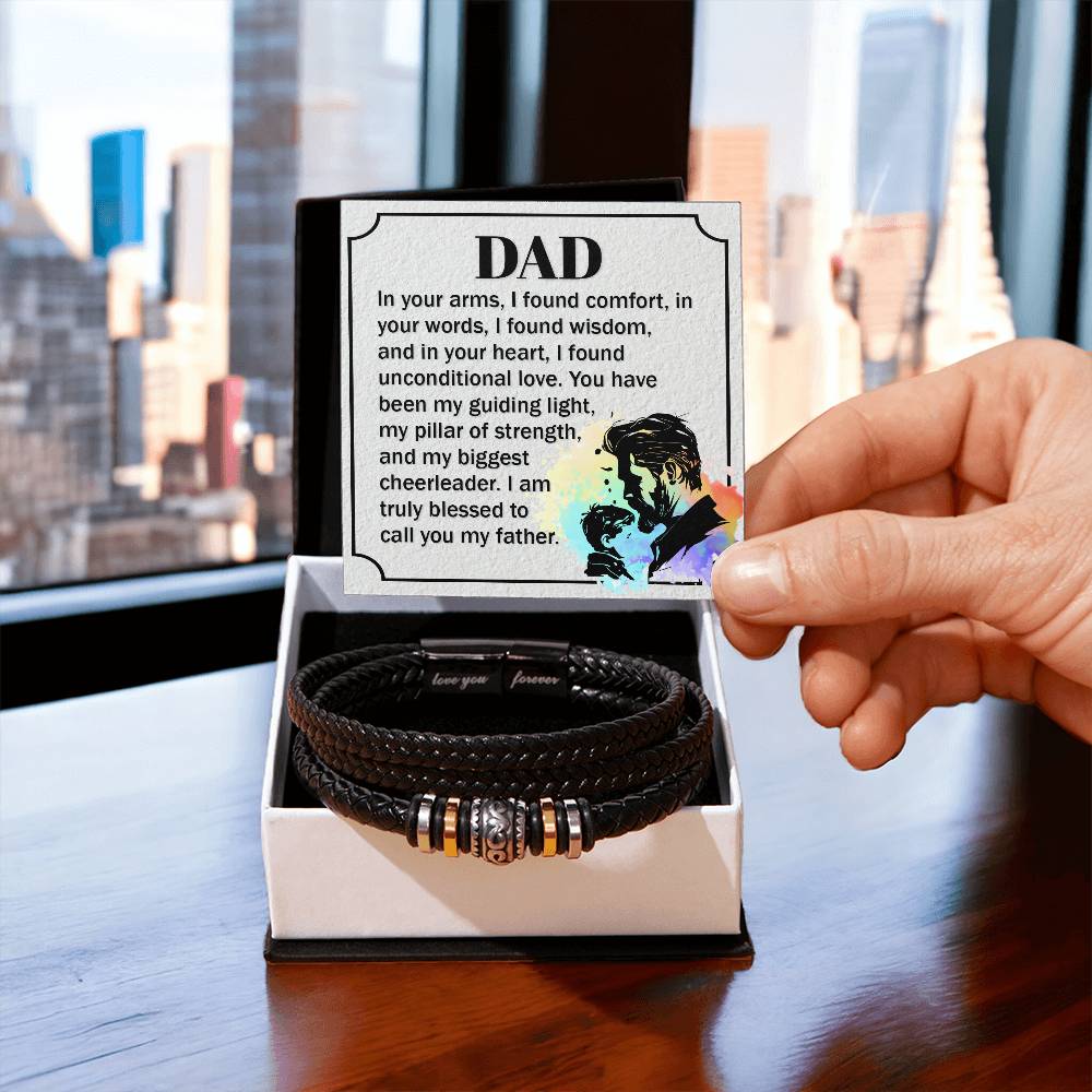 Dear Dad, in your Bracelet