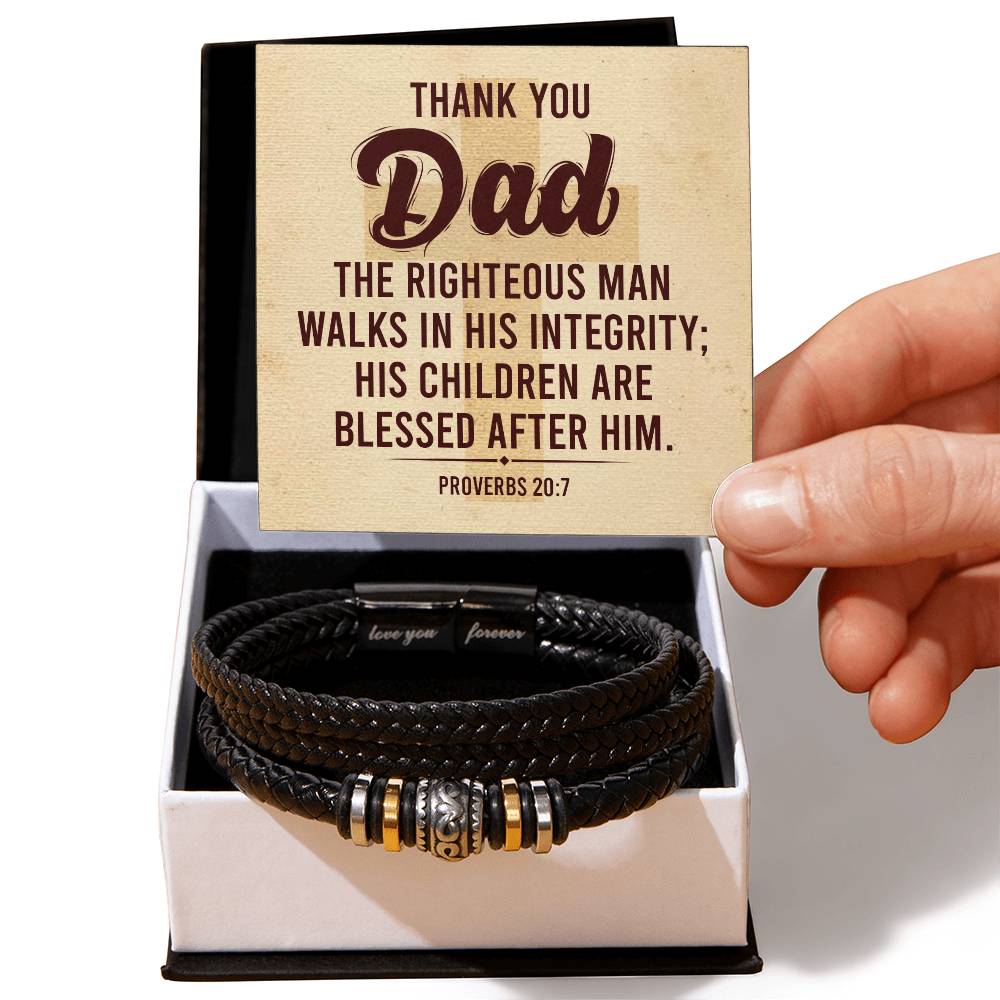 Thank You Dad Bracelet