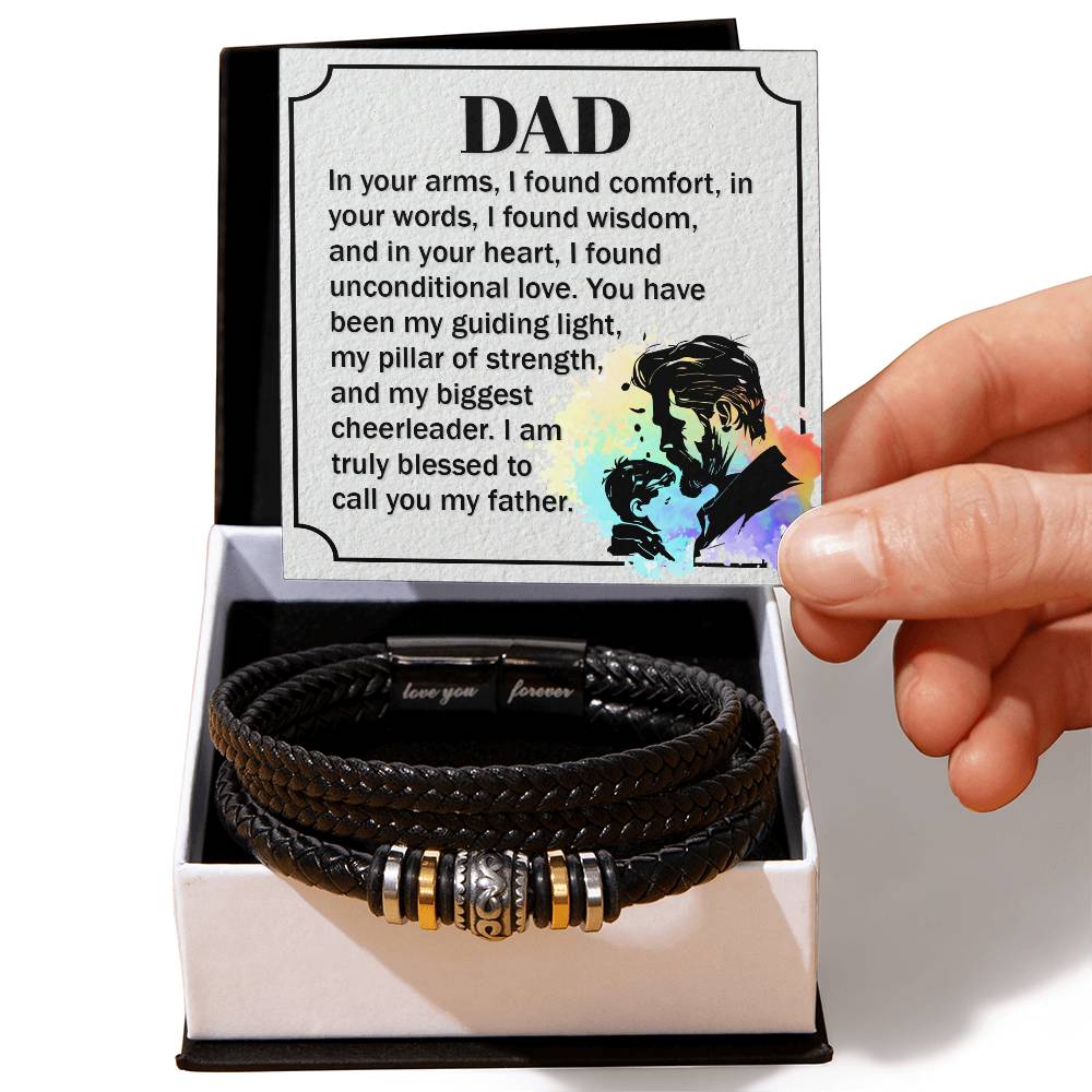 Dear Dad, in your Bracelet