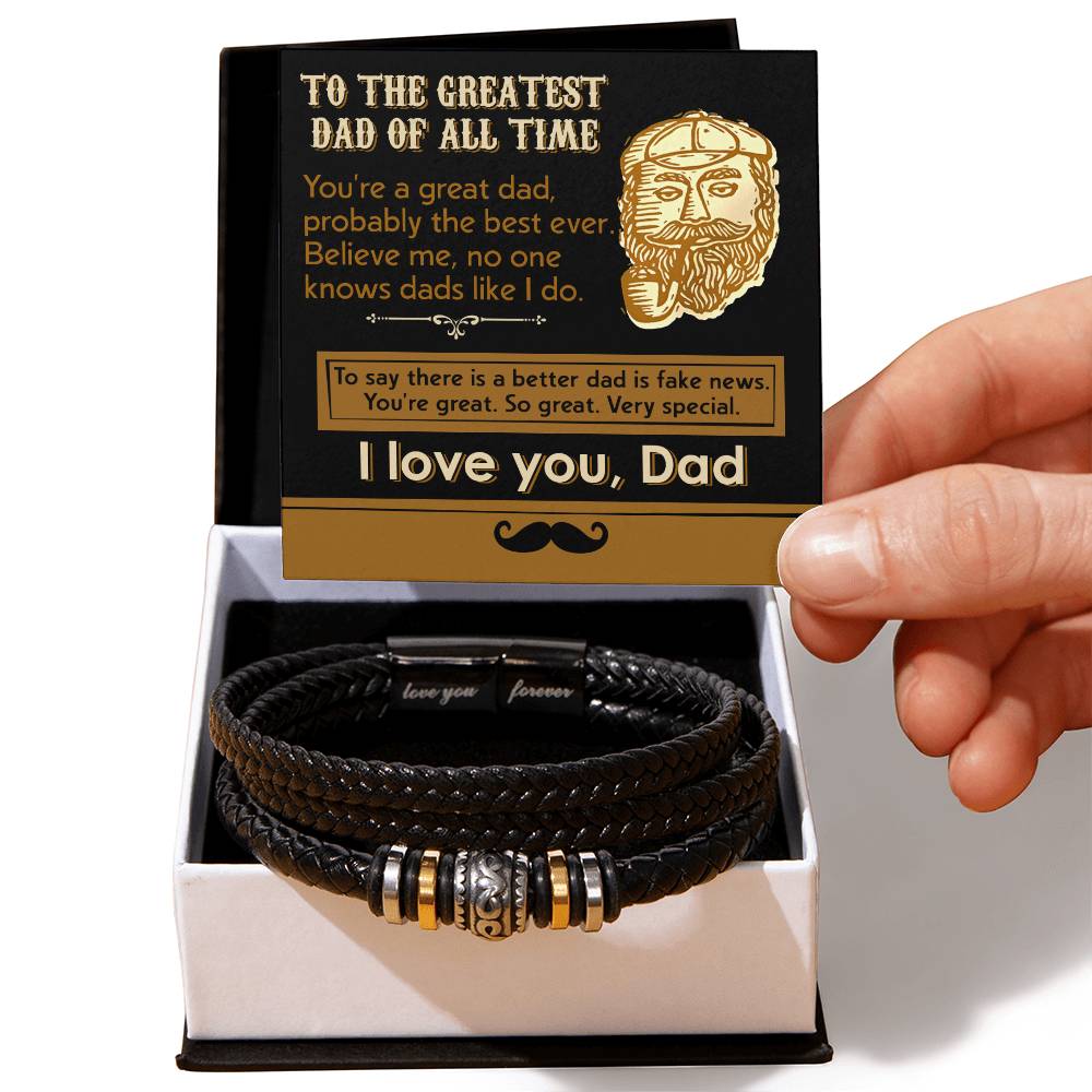 Dad-The Best-Bracelet