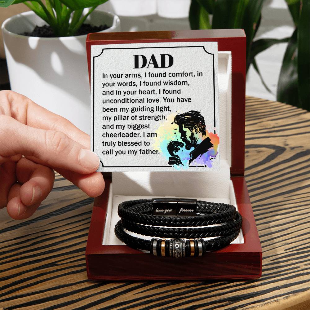 Dear Dad, in your Bracelet