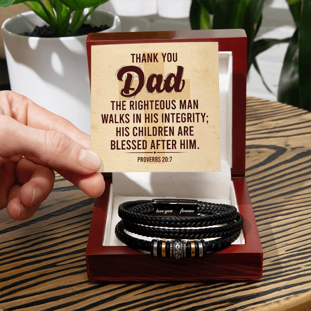 Thank You Dad Bracelet