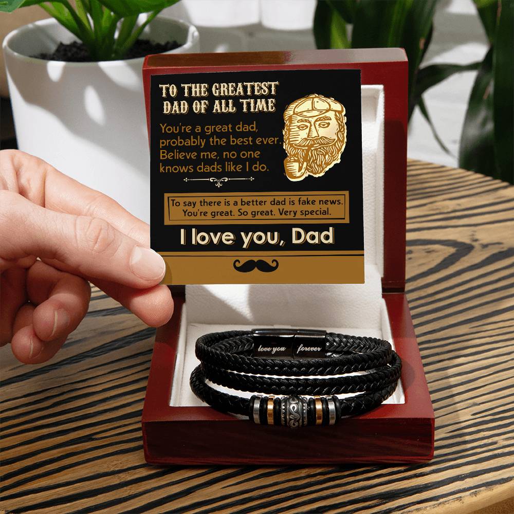 Dad-The Best-Bracelet