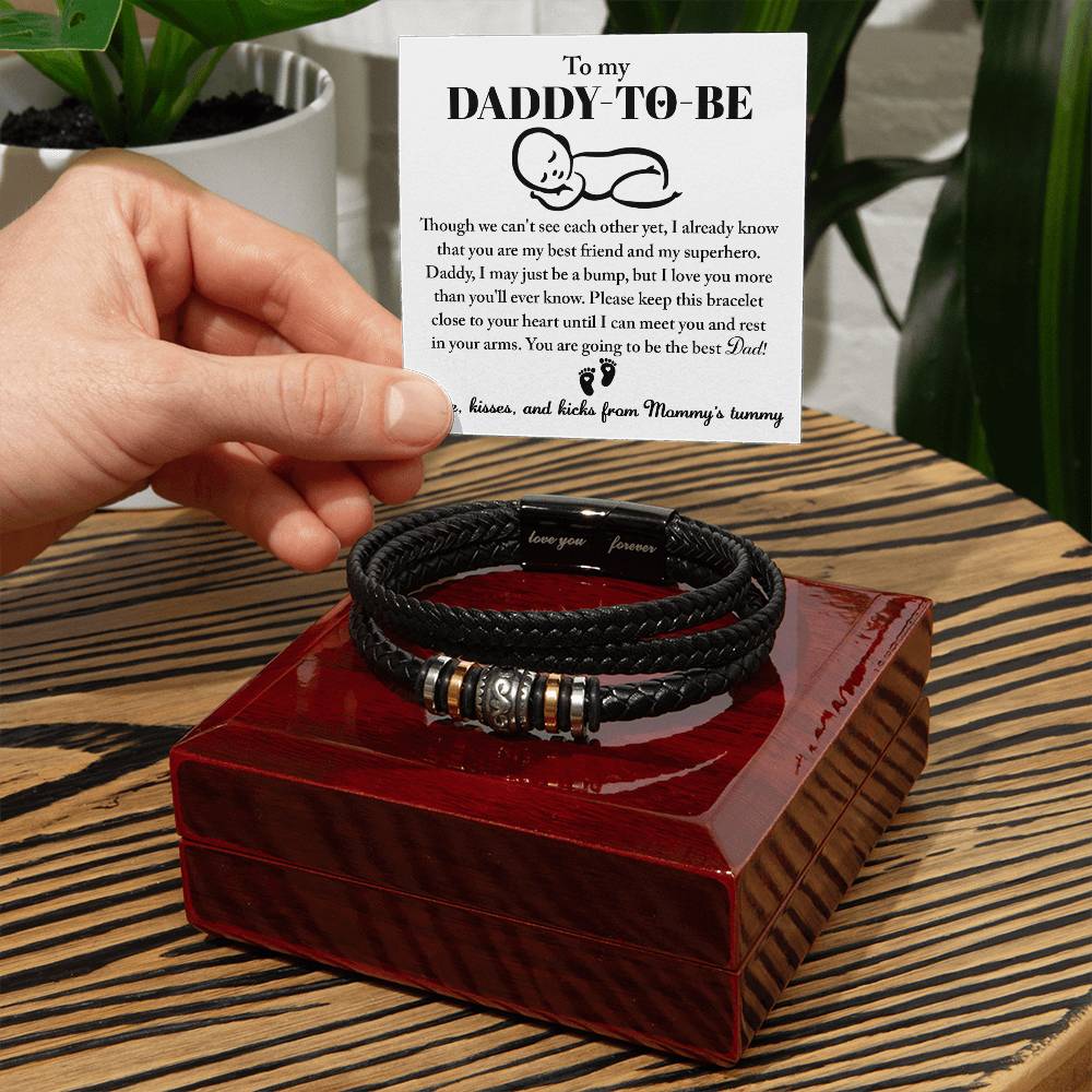 Daddy-To-Be-In Your Arms-Bracelet