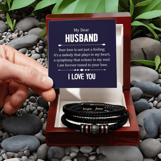 Dear husband - your love in not just Bracelet