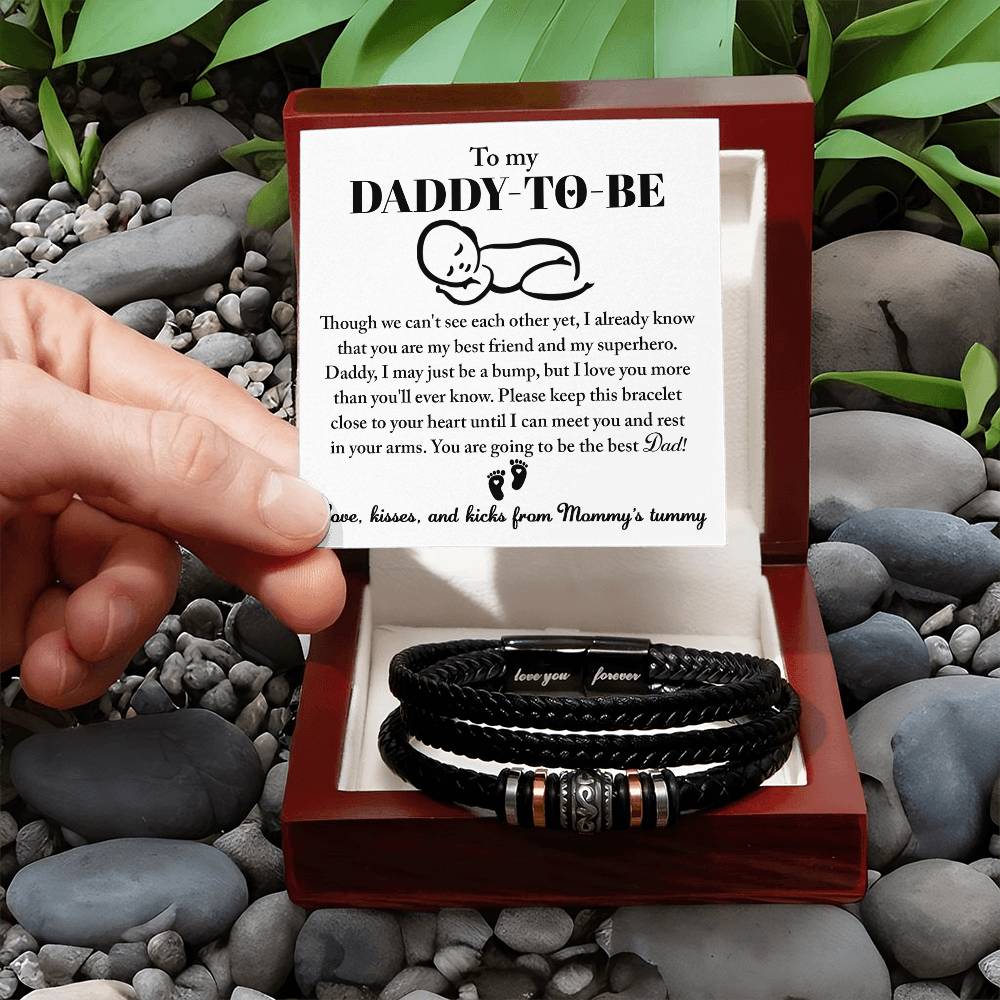 Daddy-To-Be-In Your Arms-Bracelet