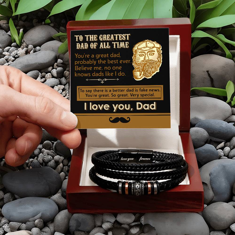 Dad-The Best-Bracelet