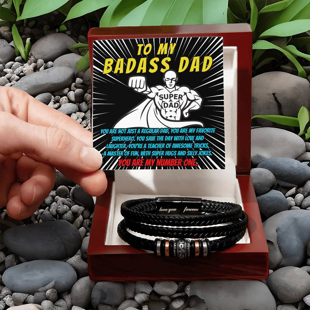 Dad-Favorite Superhero-Bracelet