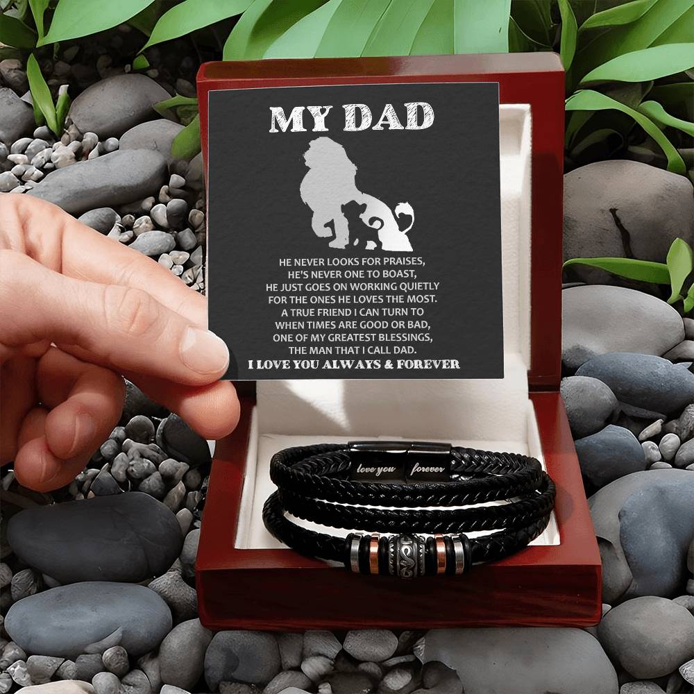 Dad-The Man Bracelet