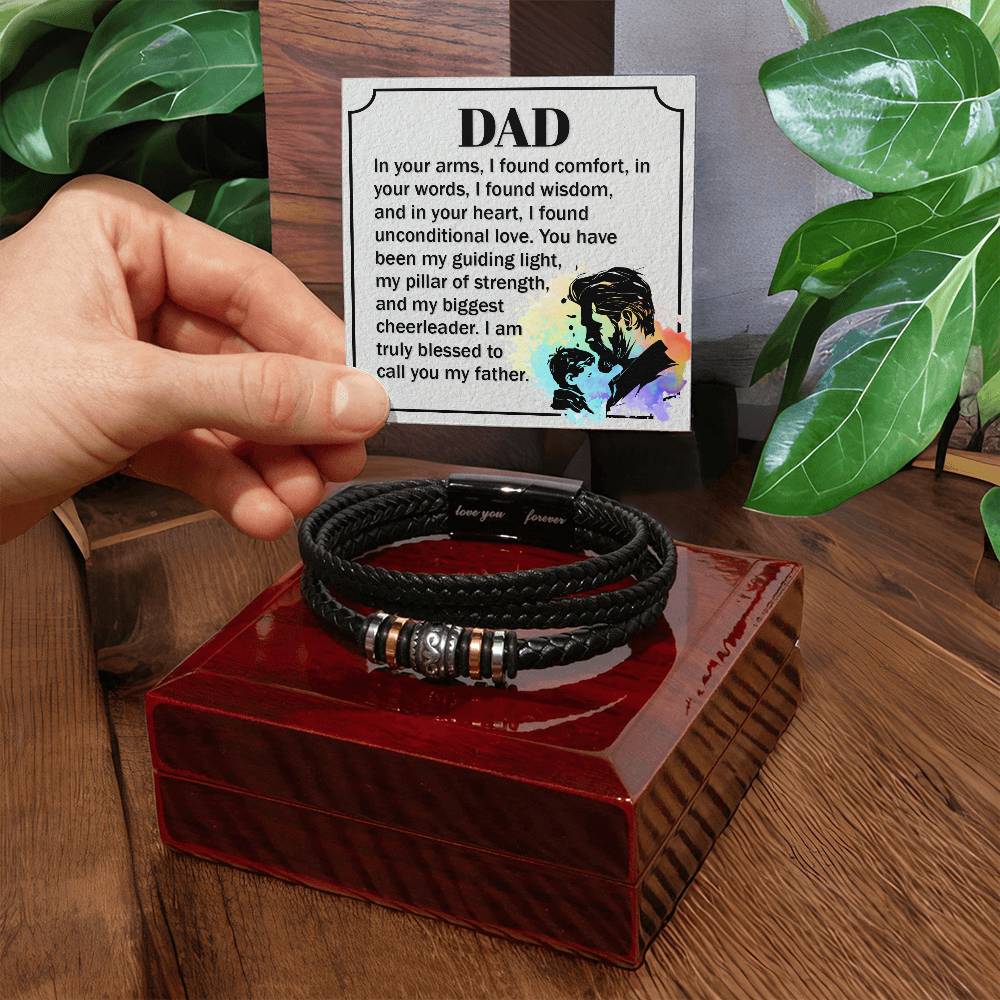 Dear Dad, in your Bracelet