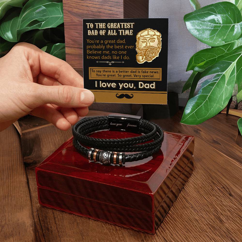 Dad-The Best-Bracelet