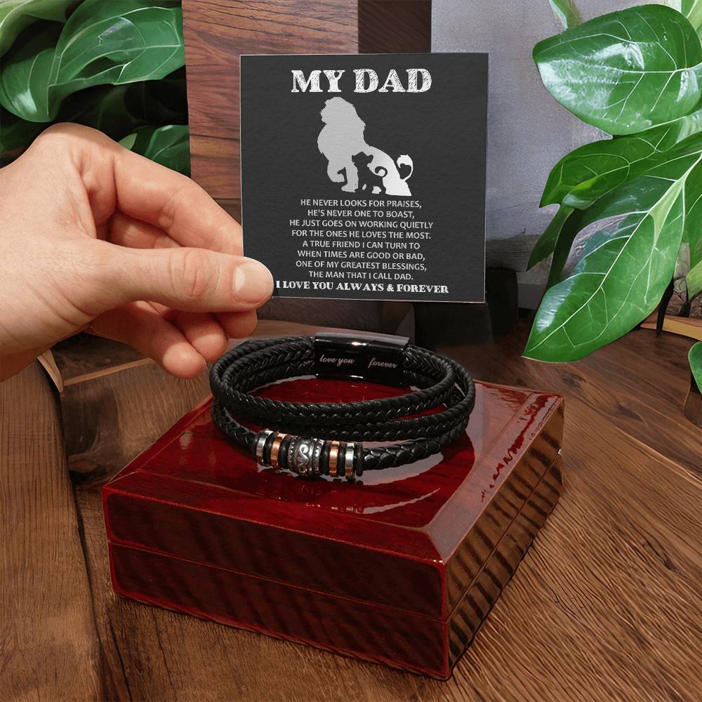 Dad-The Man Bracelet