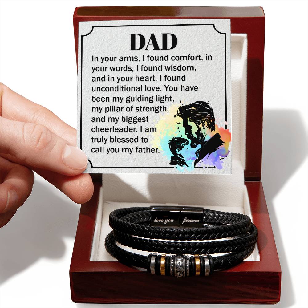 Dear Dad, in your Bracelet