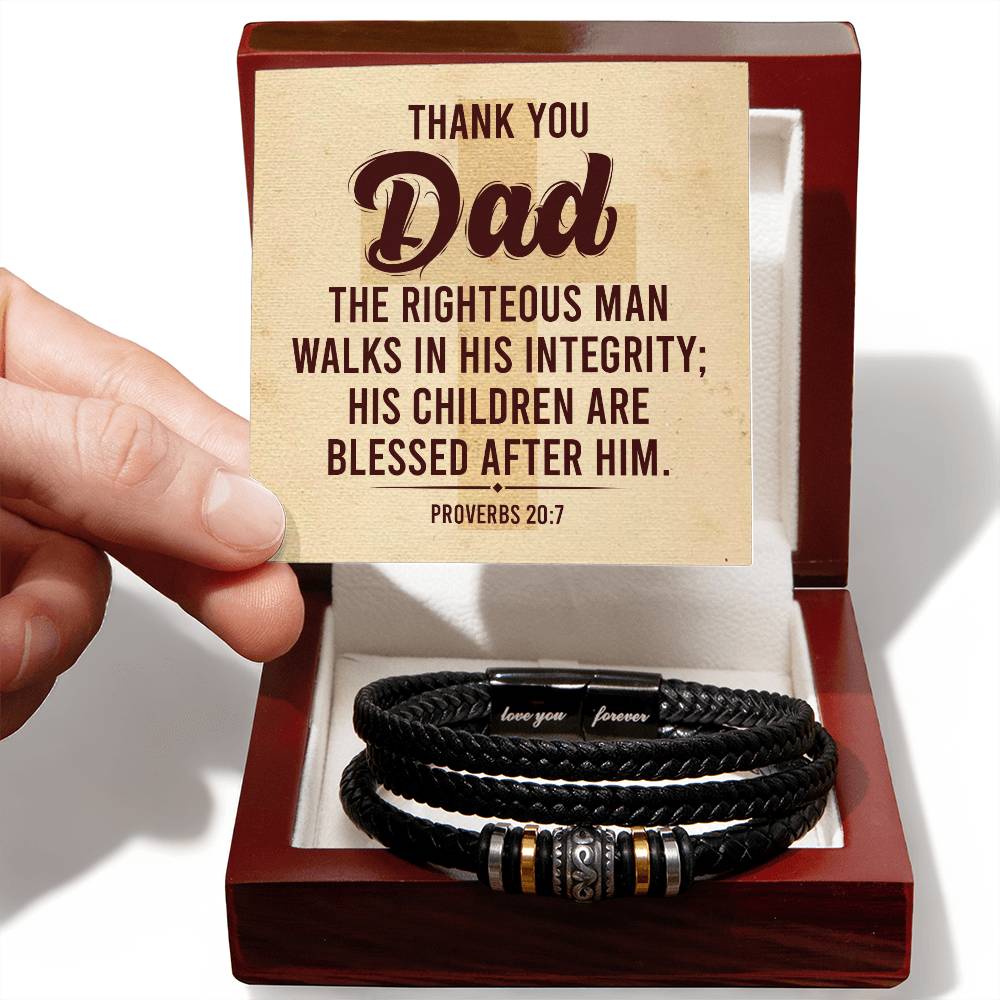 Thank You Dad Bracelet