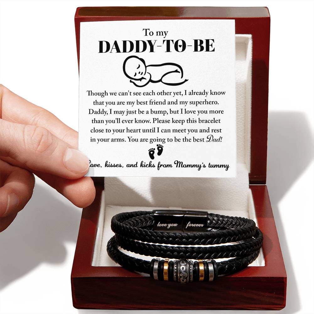 Daddy-To-Be-In Your Arms-Bracelet