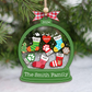 Personalized Family Stocking Ornament 2024 Christmas, Customize Family Christmas Stockings Shaker Ornament, Family and Pet Ornament Keepsake